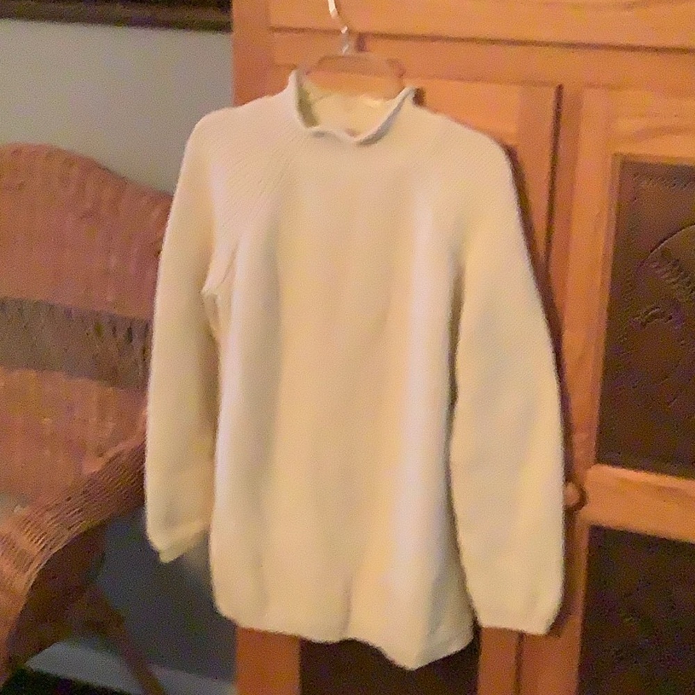Talbots funnel neck sweater, size LP